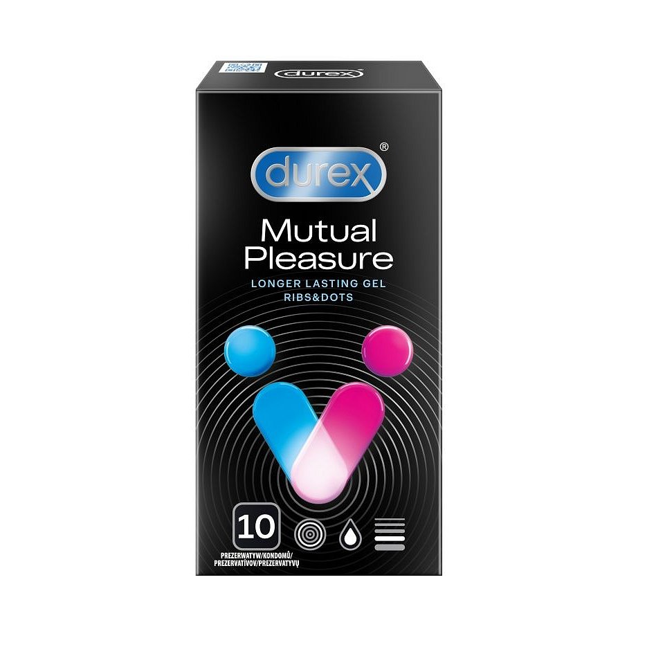 Durex Mutual Pleasure kondomy 10 ks