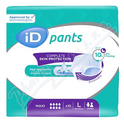 iD Pants Large Maxi 10ks