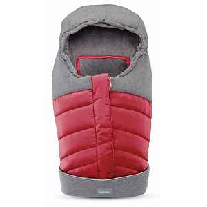 Inglesina Fusak NewBorn Winter Muff Red pro vaničku a autosedačku
