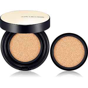 JUNG SAEM MOOL Essential Skin Nuder Cushion hydratační make-up v houbičce + náhradní náplň odstín Medium Deep 2x14 g