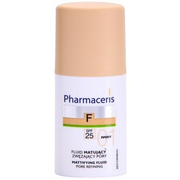 Pharmaceris F-Fluid Foundation matující fluidní make-up SPF 25 odstín 01 Ivory  30 ml