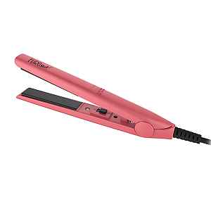 Profesionální mini žehlička na vlasy Eurostil Professional Mini Straightener - růžová (06568/70)