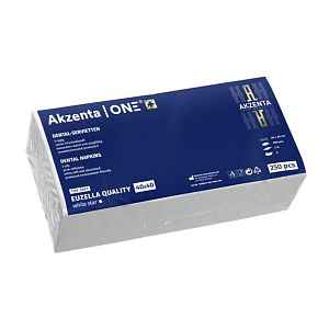 Akzenta One 40×40 cm White papírové ubrousky 250 ks
