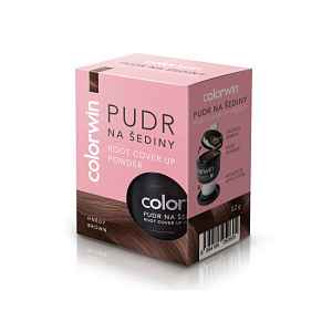 Colorwin pudr na šediny hnědý 3,2 g