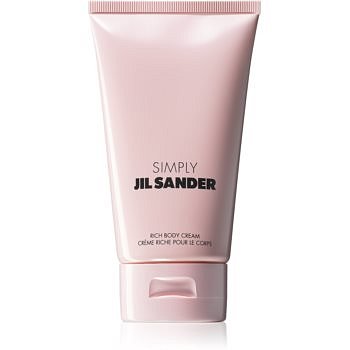 Jil Sander Simply Poudrée Intense tělový krém pro ženy 150 ml