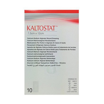 Krytí Kaltostat 7.5x12cm 10ks