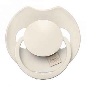 LOVI Prime Dudlík silikonový dynamický 0–⁠⁠⁠⁠⁠⁠6m 1 ks Coconut