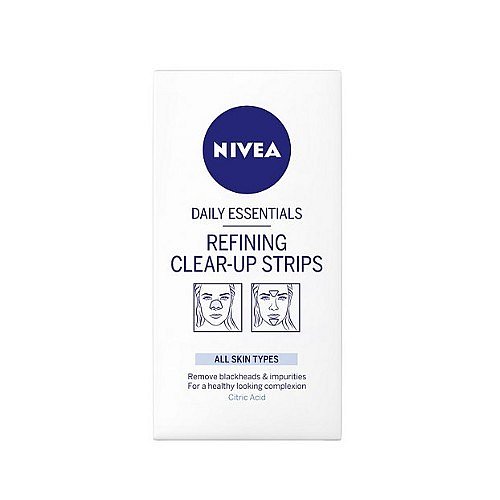 Nivea osvěžující čisticí pleťové náplasti (Refining Clear-Up Strips)  6 ks/bal.