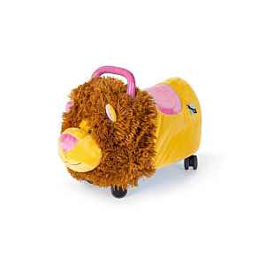 TEDDIES Odrážedlo Funny wheels Rider Ride-On lvíček plyšový růžový 12 m+