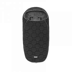 Inglesina Fusak Winter Muff Vulcan Black pro kombinovaný/sportovní kočárek