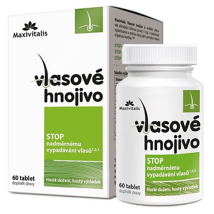 Maxivitalis Vlasové hnojivo 60 tablet