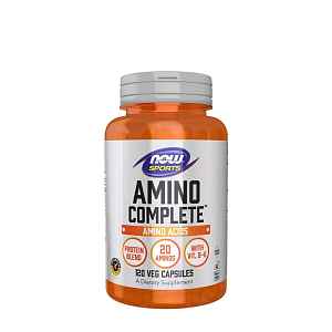 Now® Foods NOW Amino Complete, 120 rostlinných kapslí