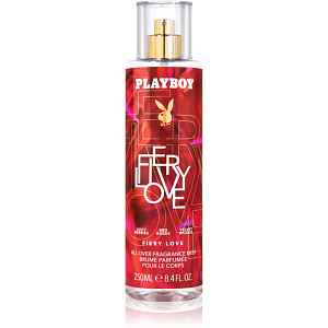 Playboy Fiery Love tělový sprej pro ženy 250 ml