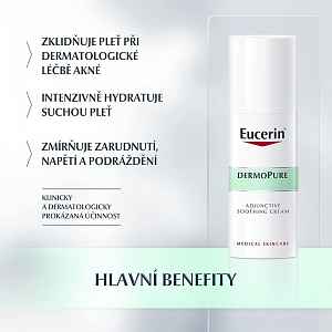 EUCERIN DermoPure Zklidňující krém 50ml