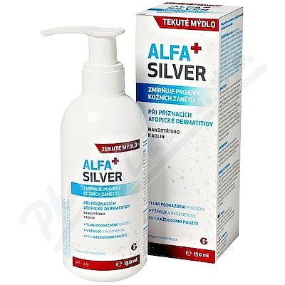 ALFASILVER tekuté mýdlo 150ml