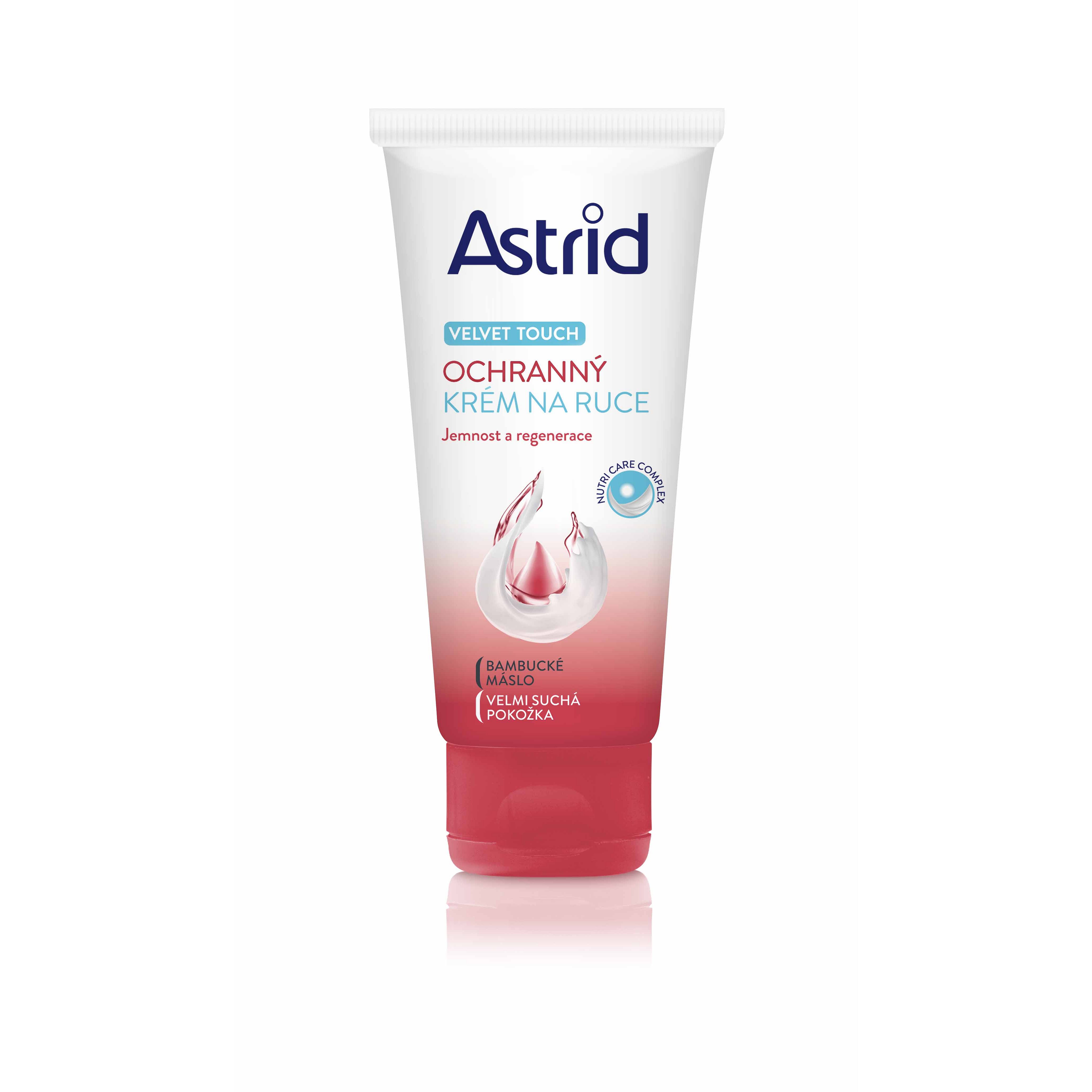 Astrid Velvet Touch hydratační krém na ruce pro normální až suchou pokožku 100 ml