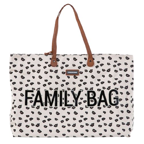 Childhome, Cestovní taška Family Bag Canvas Leopard