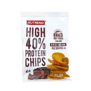 Nutrend High Protein Chips juicy steak 6x40 g