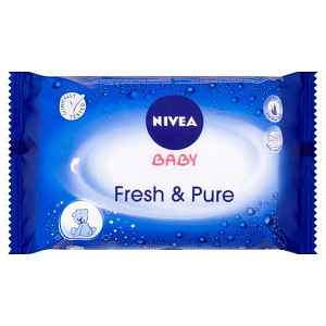 NIVEA Baby čist.ubrousky Pure 63ks č.86247