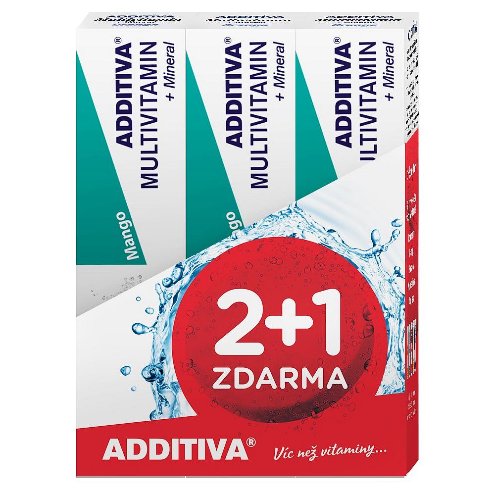 Sada Additiva MM 2+1 mango šumivé tbl.3x20ks