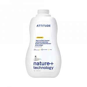 ATTITUDE čistič na podlahy a dřevo s vůní citronové kůry 1040 ml