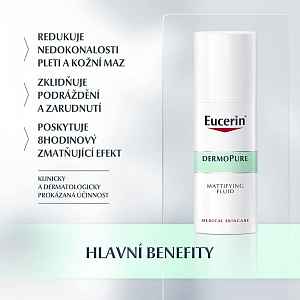 EUCERIN DermoPure Zmatňující emulze 50ml