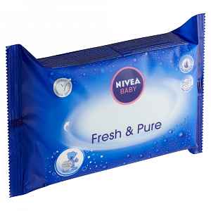 NIVEA Baby čist.ubrousky Pure 63ks č.86247