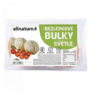 Allnature Bezlepkové bulky světlé 100g