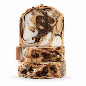 Almara Soap Fancy Coffee Time ručně vyráběné mýdlo 100 g