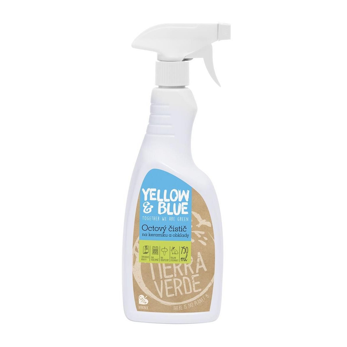 Tierra Verde Octový čistič rozprašovač 750 ml