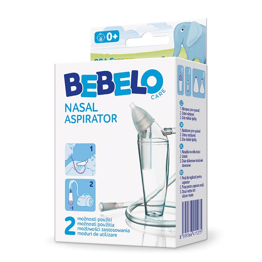 BEBELO Nasal Aspirator nosní odsávačka 1 ks