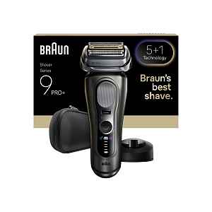 Braun Series 9 PRO+ 9615S elektrický holicí strojek + nabíjecí stojánek tmavě šedý