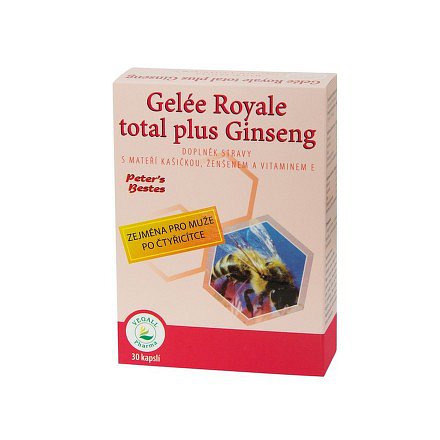 Gelée Royale total plus Ginseng orální tobolky 30