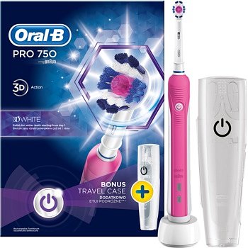 Oral B Pro 750 D16.513.UX 3D White elektrický zubní kartáček