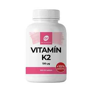 Vitamín K2 100 µg - 110 tablet - Dr. Fleming
