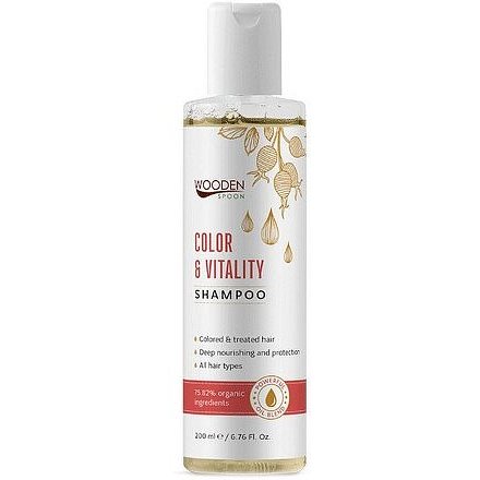 WoodenSpoon Šampon Barva a Vitalita 200ml