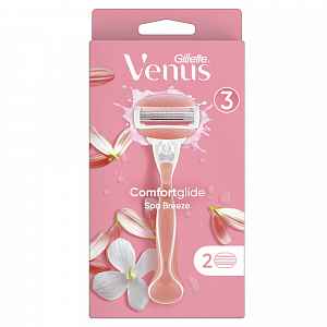 GILLETTE Venus Spa Breeze Holící strojek pro ženy + Náhradní hlavice 2 ks