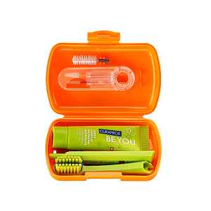 CURAPROX Travel set ORTHO oranžový 1 kus