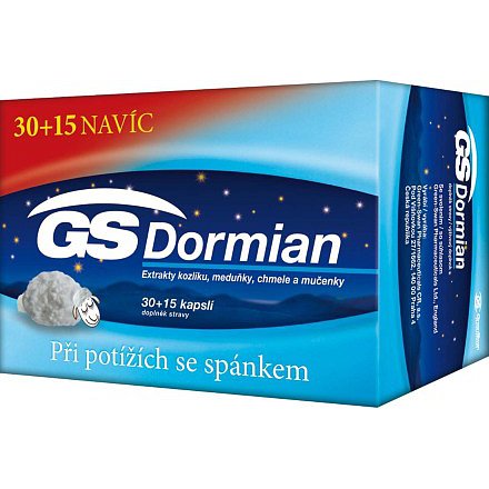 GS Dormian orální tobolky 30 + 15
