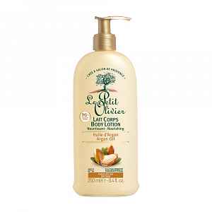 Le Petit Olivier Vyživující tělové mléko s arganovým olejem 250 ml