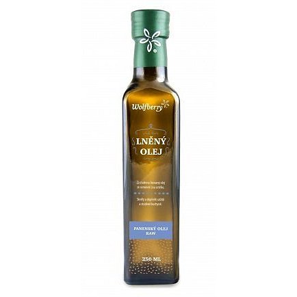 Lněný olej 250 ml Wolfberry