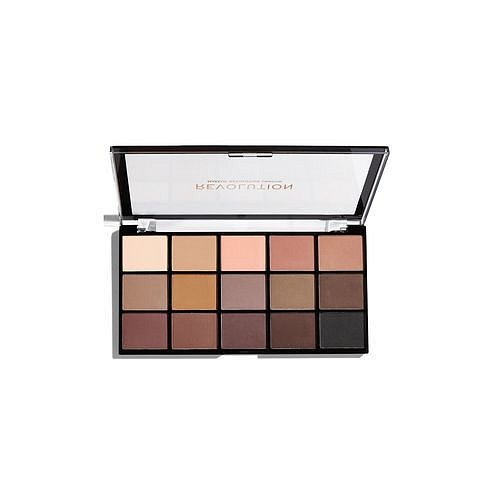 Revolution paletka očních stínů Re-Loaded (Palette Basic Mattes)  15 x 1,1 g