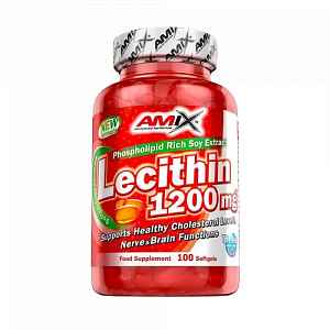 Amix Lecithin 1200mg, 100softgels