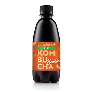 Allnature Kombucha BIO broskev 330 ml