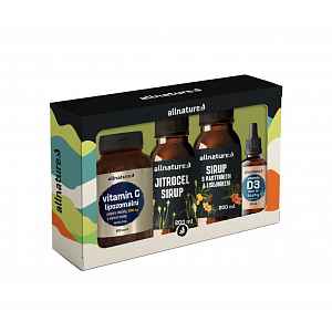Allnature Vitamínová dárková sada 4 ks