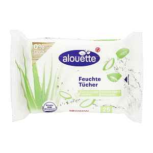 alouette Vlhčené ubrousky  25 ks