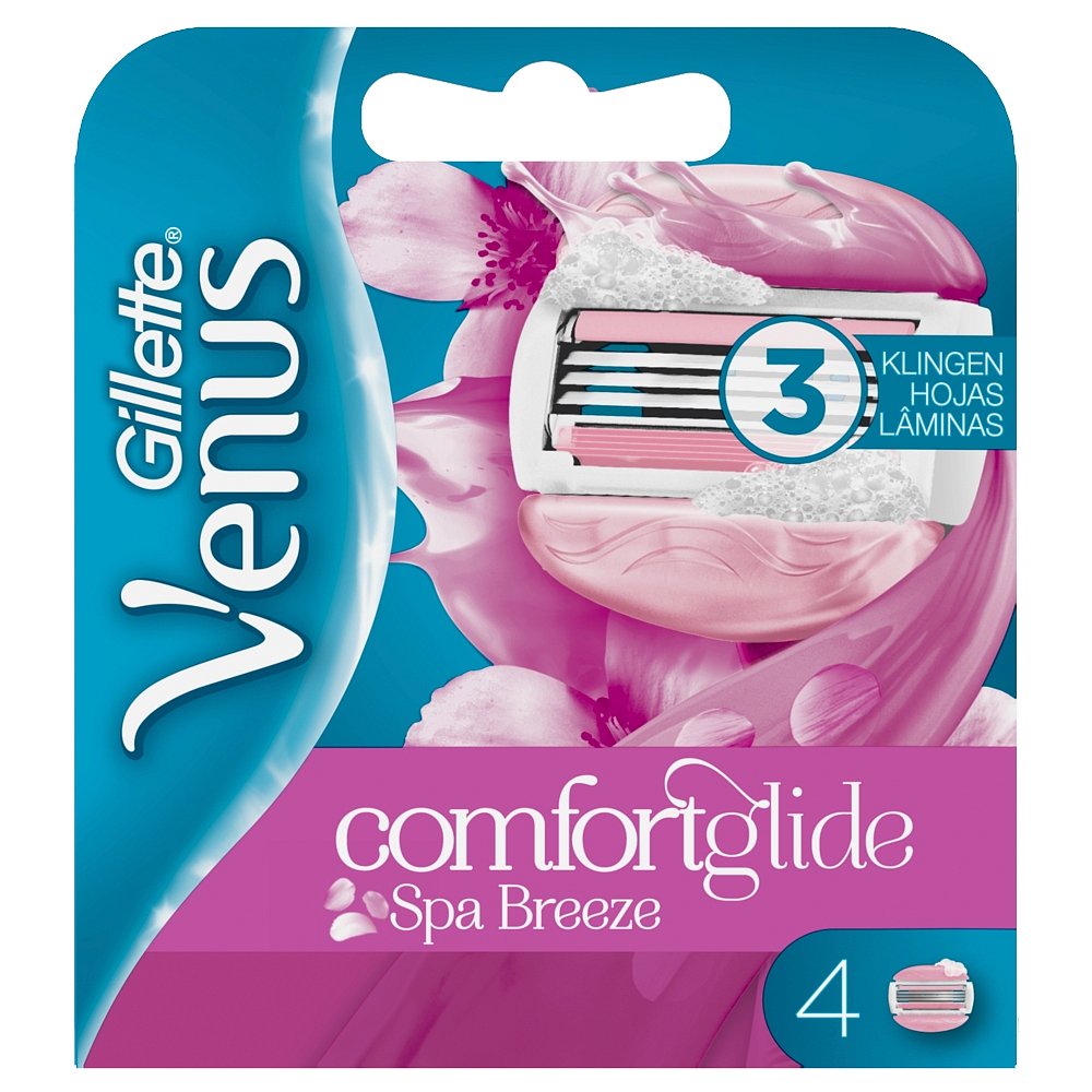 GILLETTE Venus ComfortGlide Náhradní hlavice 4 ks