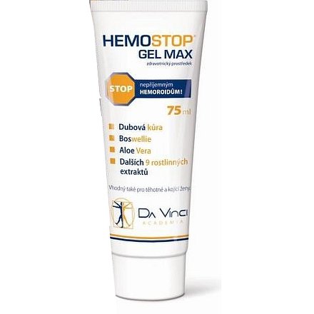 HemoStop Gel Da Vinci Academia MAX 75 ml