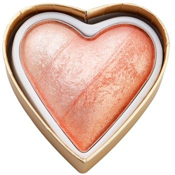 I Heart Revolution Blushing Hearts tvářenka odstín Peachy Pink Kisses 10 g