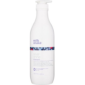 Milk Shake Silver Shine šampon pro blond vlasy neutralizující žluté tóny 1000 ml